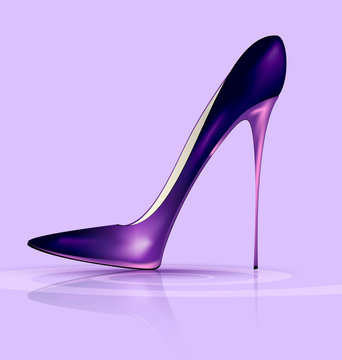 Purple Shoe