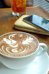 Close up of Cup of coffee