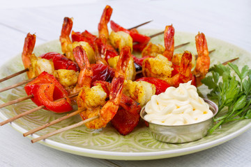 Shrimp Kebabs