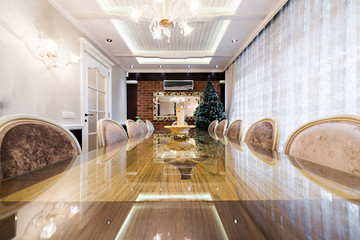 Luxury apartment interior - dining area