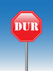 Obraz premium Stop sign