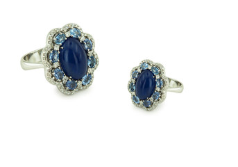 Ring isolated on a white background