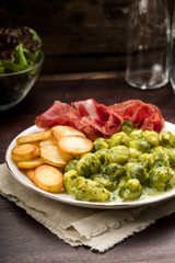 Rosenkohl mit Bratkartoffeln