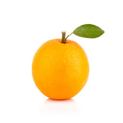 orange isolated on white background