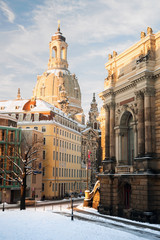 Winterzeit in Dresden