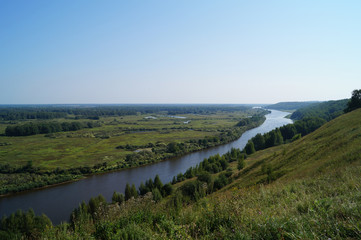 Вид на реку Клязьма