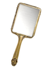 barocker Handspiegel