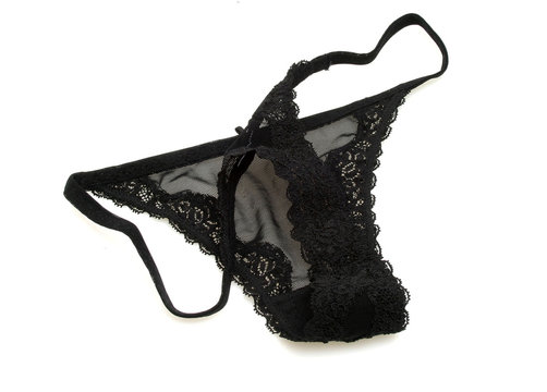 Stringtanga aus Spitze