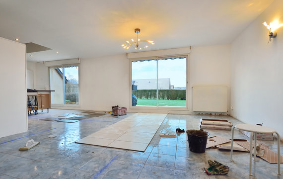 r&eacute;novation du carrelage