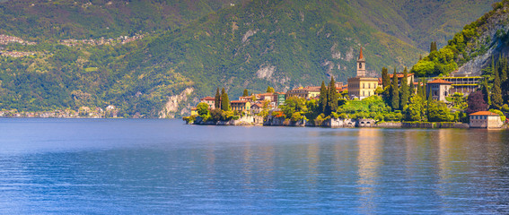 Panorama of the city Varenna