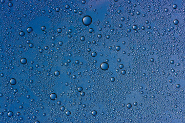 drops on glass