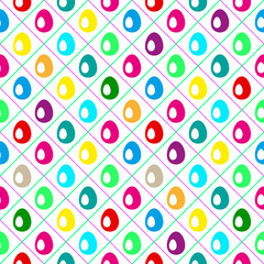 Easter, seamless background