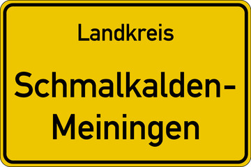 Fototapeta premium Schmalkalden-Meiningen