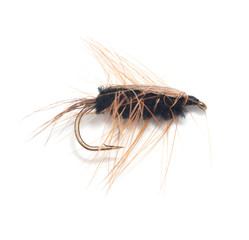 Obraz premium fly for fishing on white background