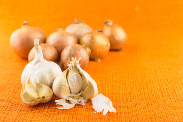 Garlic and onion