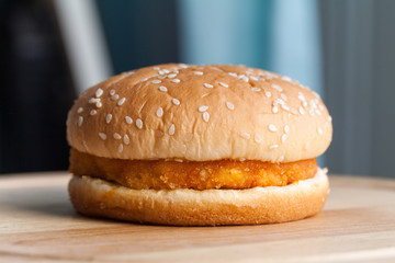 Spicy chicken hamburger