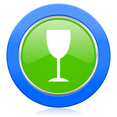 alcohol  icon glass sign