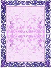 Art deco vector illustration