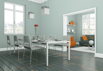 helle Wohnung Interieur Design