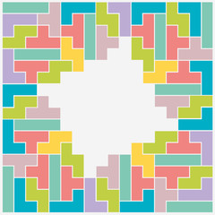 Pattern mosaic tiles texture