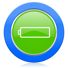 battery icon charging symbol power sign