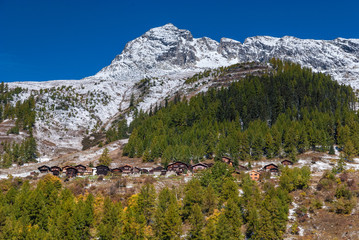 Bergdorf Weissenried im L&ouml;tschental (Wallis)