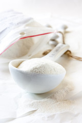 White powder