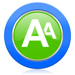 alphabet icon