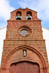 Fototapeta na wymiar Iglesia de La Asunción de San Sebastian de LaGomera
