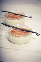Vanilla bean Creme brulee