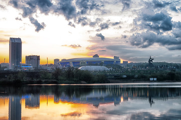 Night urban landscape