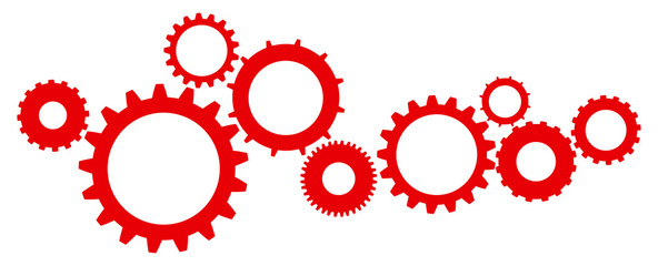 Cogs And Gears Mechanism Icon Vector Illustration - 77395703