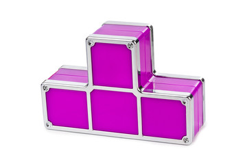 Tetris toy blocks