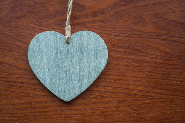 love heart wood texture background