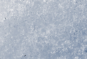 snowflakes as background. close-up