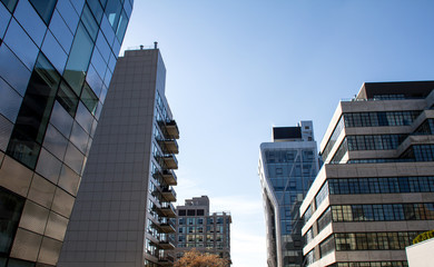 Naklejka premium View from the High Line, Manhattan