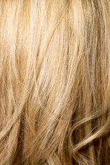 long blond hair as background