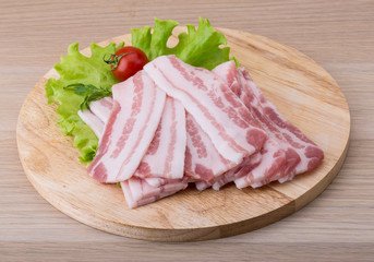 Sliced bacon