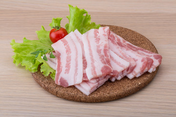 Sliced bacon