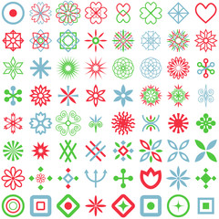 Decorative elelments set