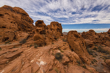 Valley of Fire rock formation