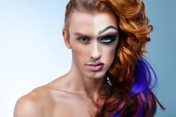 Woman into a man © svetlanamiku
