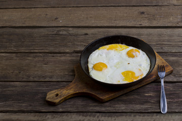 Fried eggs