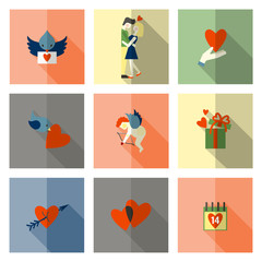 Happy Valentines Day Icons