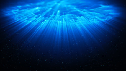 Amazing Underwater Fantastic Background