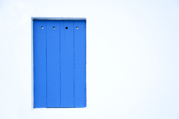 Blue Wooden Plank Background