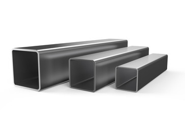 rolled metal, square pipes