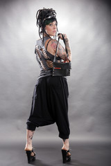 World fashion with a punk touch