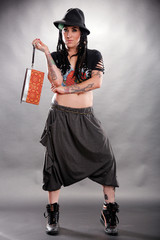 World fashion with a punk touch