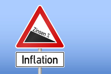verkehrszeichen vorfahrt achten inflation I